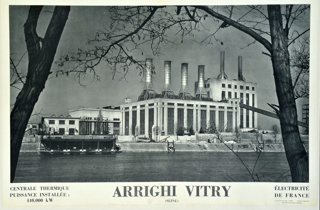 Centrale Arrighi de Vitry, Henri Baranger, vers 1958