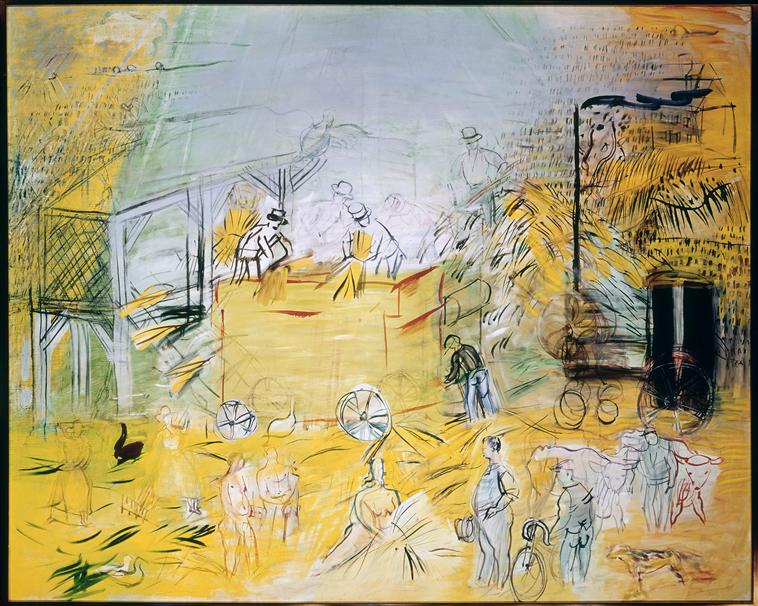 Dépiquage, Raoul Dufy, 1953