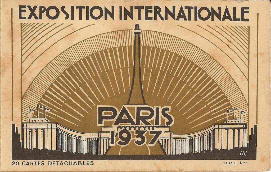 Carte postale - Exposition de 1937
