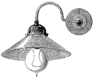 Lampe à incandescence de Thomas Edison